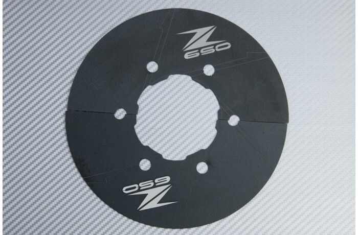 Obturateur de cadre étanche en alu anodisé pour préserver votre Ninja 650