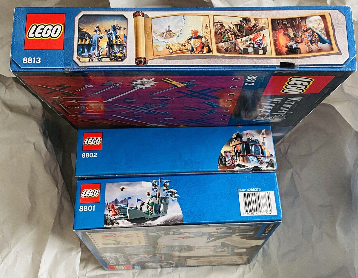 LEGO Knights' Kingdom: 8801 8802 8813 New Retired Express Free