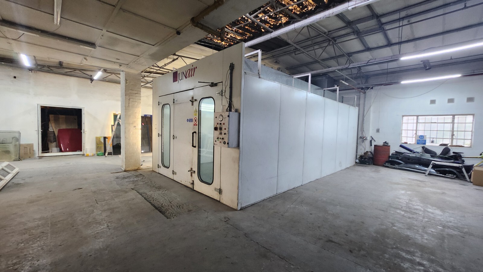 Junair Spraybooth spray booth paintbooth paint booth car paint shop eBay