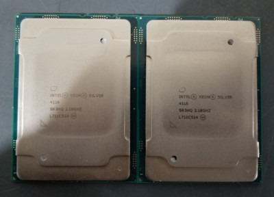 Matched Pair Intel Xeon Silver 2.10GHz 12 Core Sever CPU SR3HQ