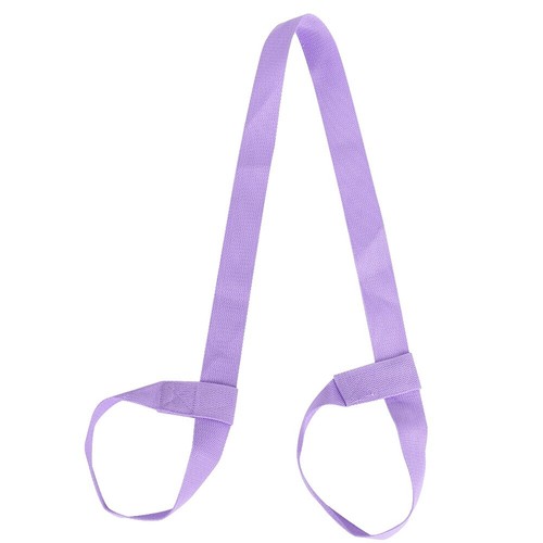 Support de tapis de yoga ??l??gant avec sangle r??glable et mat??riau l