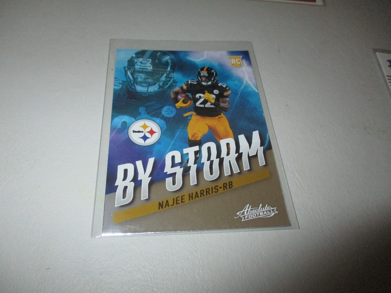 Najee Harris 2021 Panini Absolute By Storm RC #BST-11