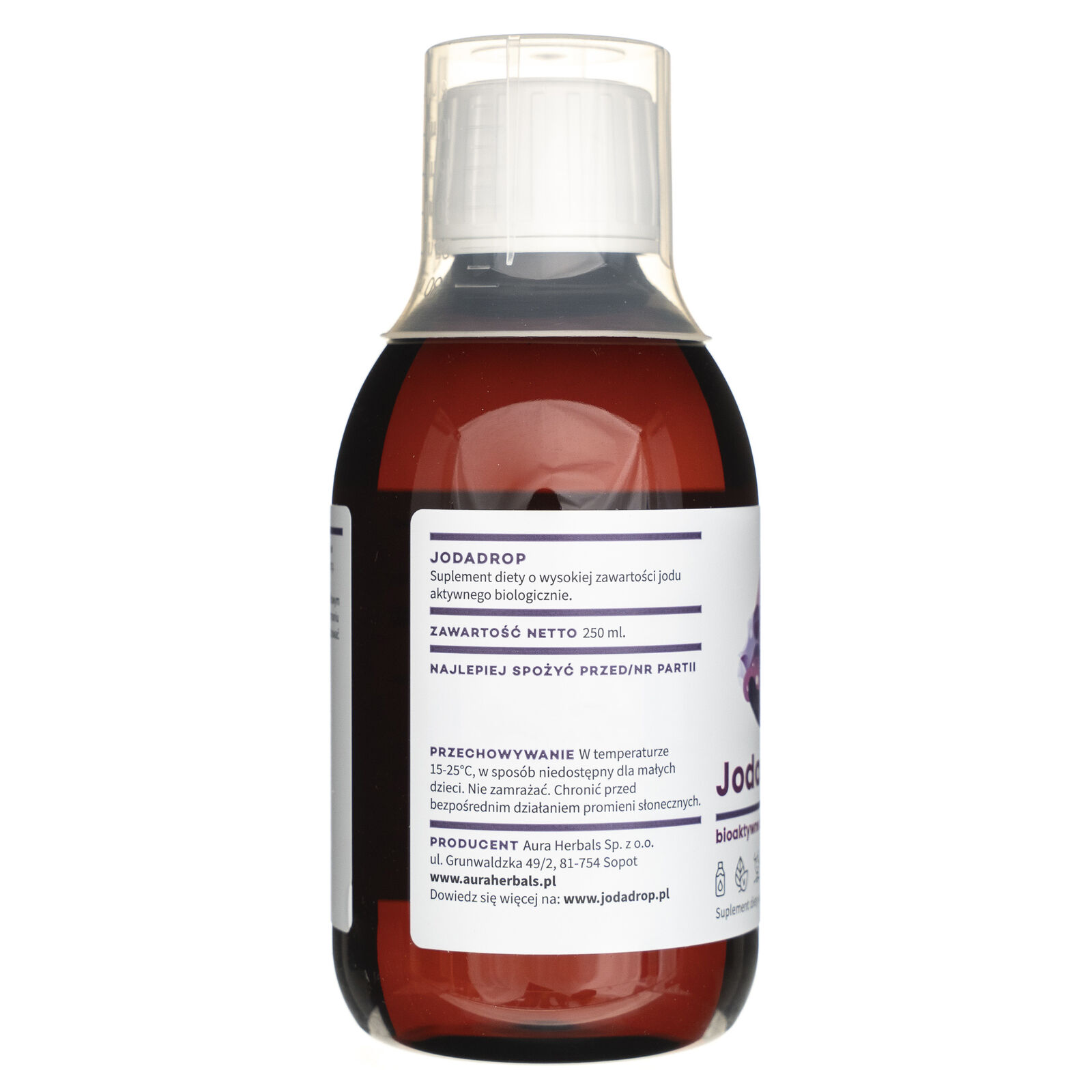 Aura Herbals Iodadrop Bioactive Iodine 250 ml