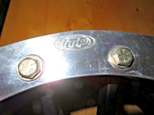 ITP SD Beadlock Machined/Matte Black ATV Wheel Front/Rear 14x7 4/137 (5+2) - Picture 3 of 7