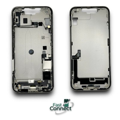 iPhone 14 Plus Silver Back Frame Housing Replacement W Small Parts Grade A