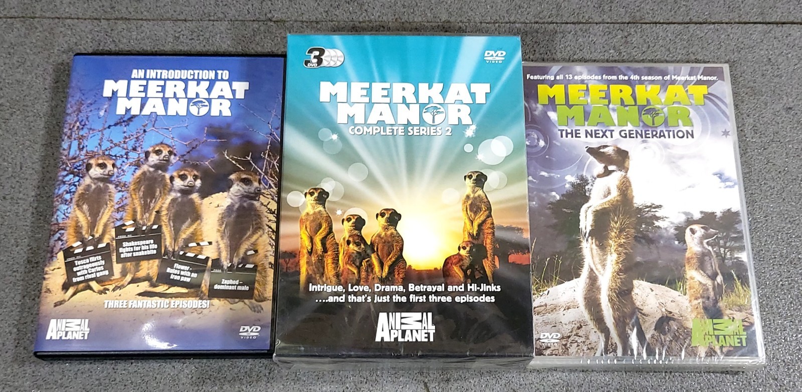 Meerkat Manor: Introduction To, Series 2 & Series 4 - DVD Bundle