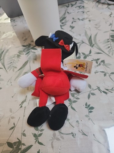 Pre-Owned Walt Disney World ENGLISH MICKEY Bean Bag Plush Toy, 8" - Picture 10 of 10