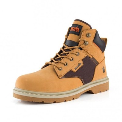 Scruffs T55058 Twister Sicherheitsstiefel hellbraun Größe 9