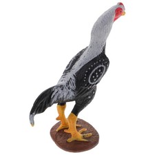 Juguete con forma de gallo diseño de simulación juguete para niños para celebración temática de vida silvestre 1 pieza