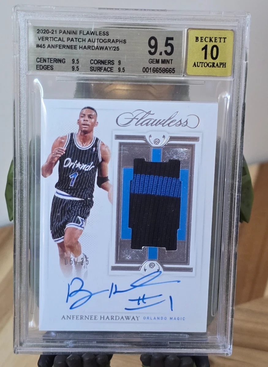 Panini Anfernee Hardaway Basketball Autographed Sports Trading