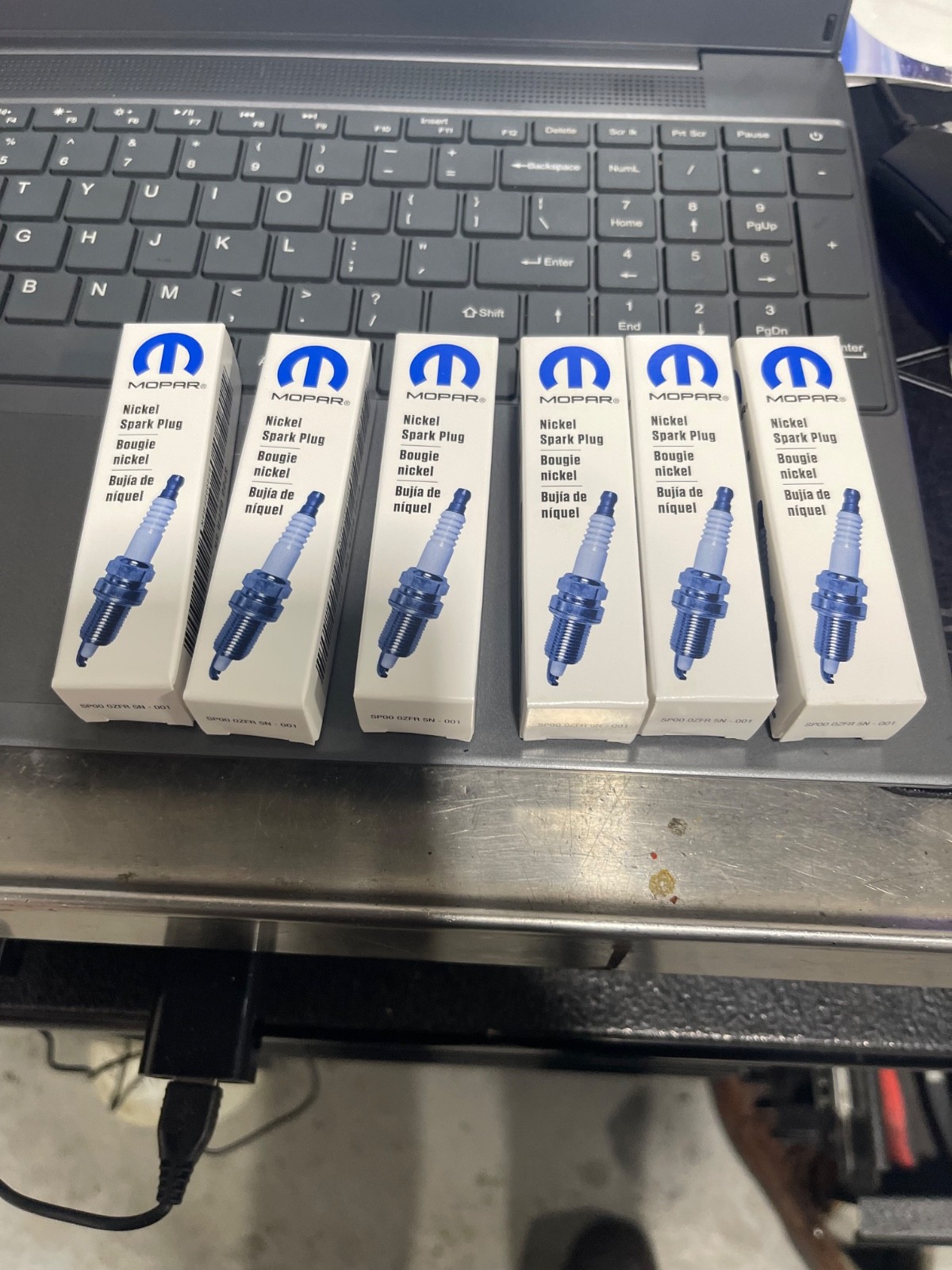 Spark Plug-SE, VIN: P Mopar SP000ZFR5N - SET OF 6