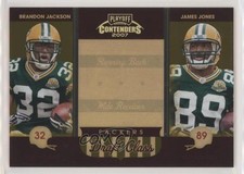 2007 Playoff Contenders Draft Class Gold 247/250 Brandon Jackson James Jones fm0