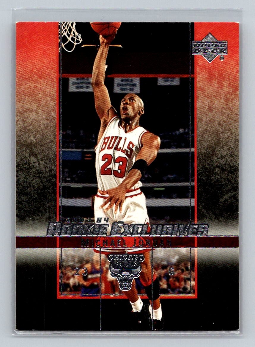 2003-04 Upper Deck Rookie Exclusives #60 Michael Jordan