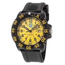 Luminox Men's Sea Lion 44mm Quartz Date Yellow Dial Watch X2.2055.1