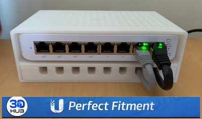 UniFi Switch Lite 8 PoE Desktop Stand Mount Holder Ubiquiti USW-Lite-8-PoE