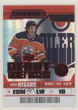 2019 Upper Deck Credentials Debut Ticket Access Red 26/99 Joakim Nygard #106 x6g