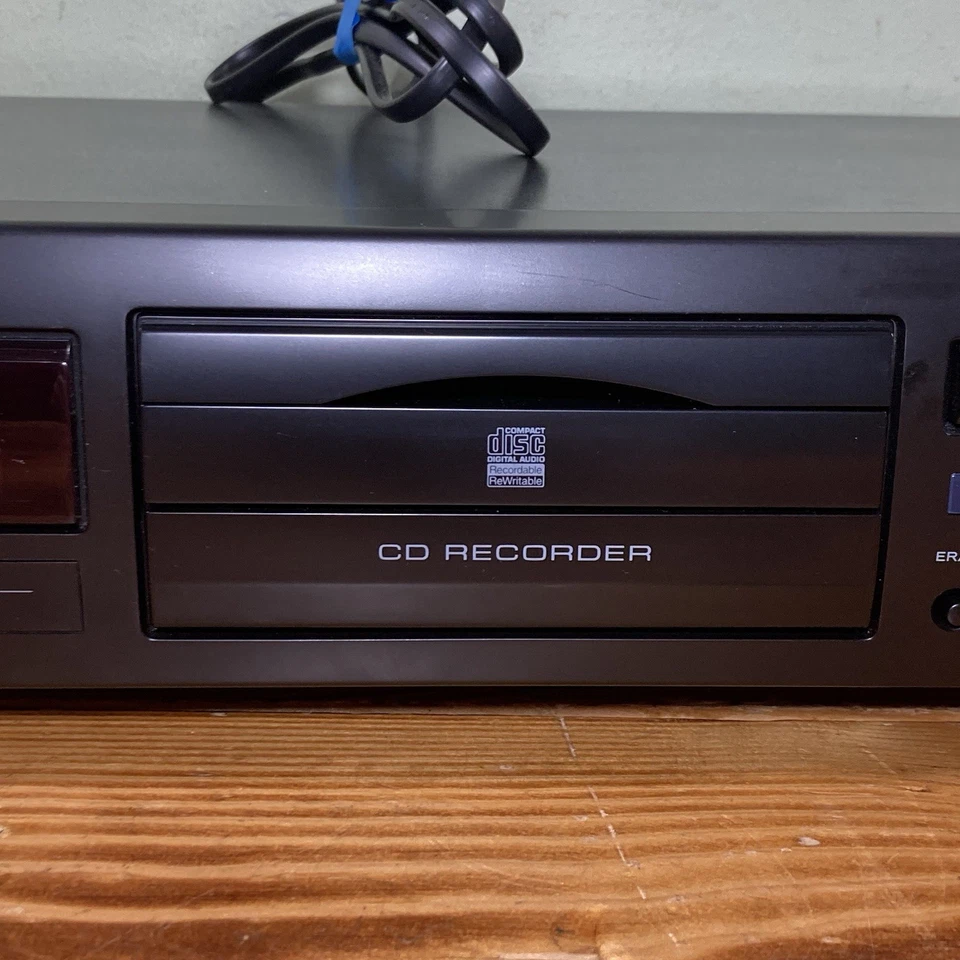 Teac CD-RW890 MKII Black Digital High Speed CD Recorder Tested Working - Image 4 of 4