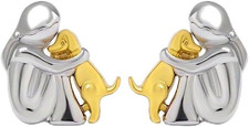 Funny Puppy Stud Earrings Little Pet Animal Jewelry Women Hug Dog Stud Earrings