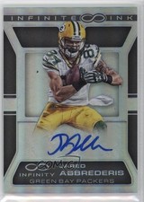 2016 Panini Infinity Infinite Ink /188 Jared Abbrederis #II-JA Auto n1u