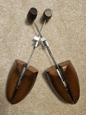 VINTAGE 6 EXTRA LARGE WOODEN ADJUSTABLE SHOE TREE/STRETCHER