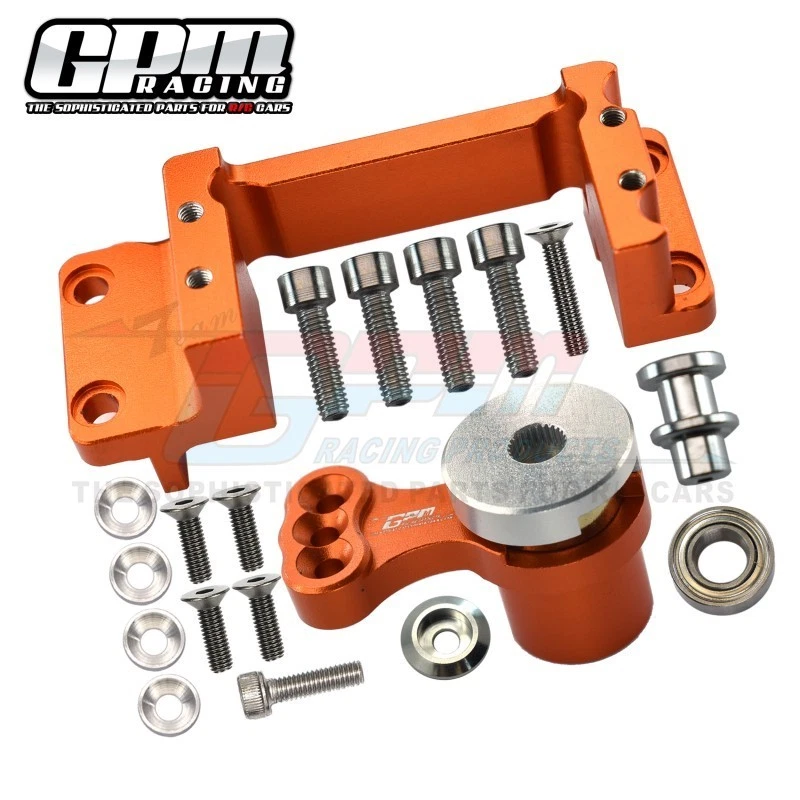 GPM Alloy CNC Servo Mount + 25T Servo Arm for ARRMA 1/5 KRATON 8S EXB - Image 3 of 3