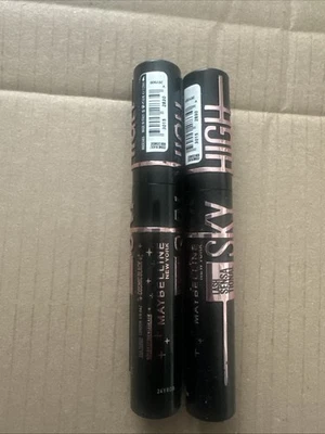 MAYBELLINE NEW YORK 2X MAYBELLINE Lash Sensational Sky High Cosmic Black Mascara (NO SEAL )