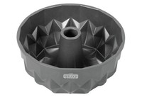 Kaiser Gugelhupfform 25Cm Aluguss Antihaft Backform Schwarz Geometrisch