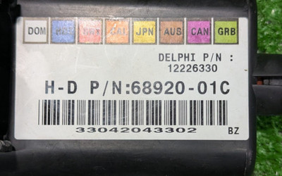 YH① Harley XL883 OEM Turn Signal Module TSM Unit 68920-01C Relay used