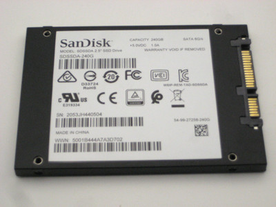 SanDisk SSD PLUS 240GB Interne SSD - 2.5 Zoll SATA III - SDSSDA-240G
