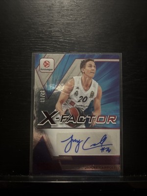 2025-26 Panini Contenders EuroLeague Jaycee Carroll X-Factor Contenders Auto /49