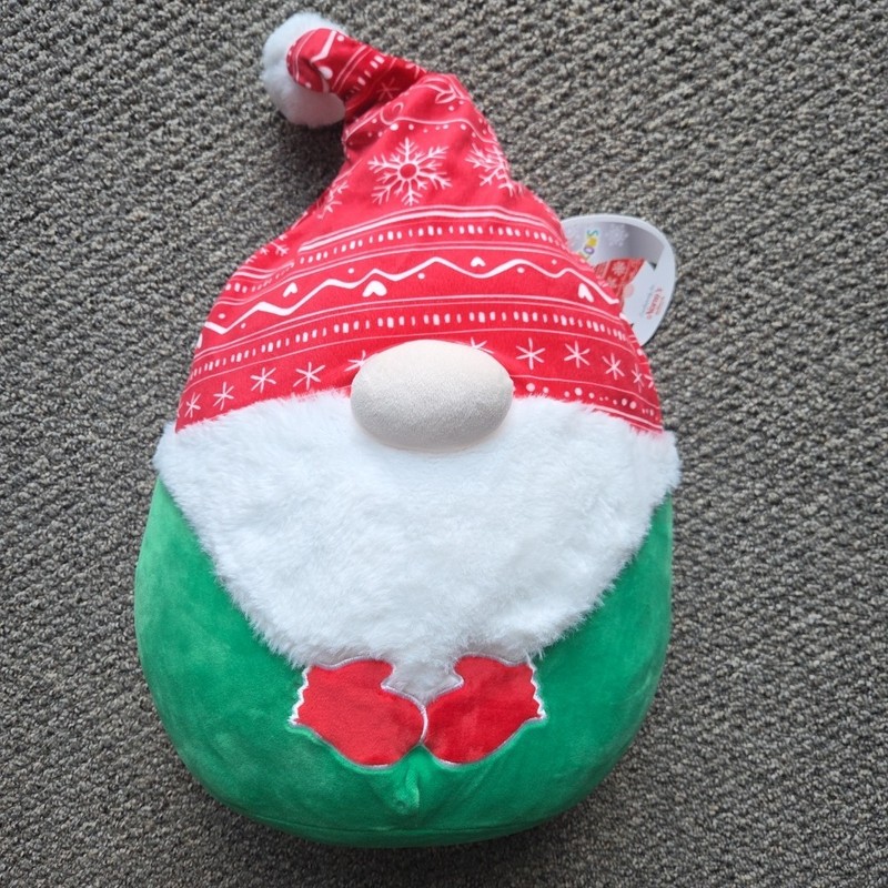 Squishmallows Norm The Gnome Christmas 12" Plush Norman's Hallmark Toy Collect