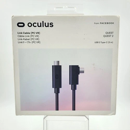 OCULUS Link Cable (PC VR) QUEST 2 USB 3 TypeC 5m (16FT) *new/sealed