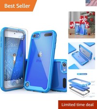 Lightweight Shockproof iPod Touch 7th Gen Case with 2 HD Screen Protectors