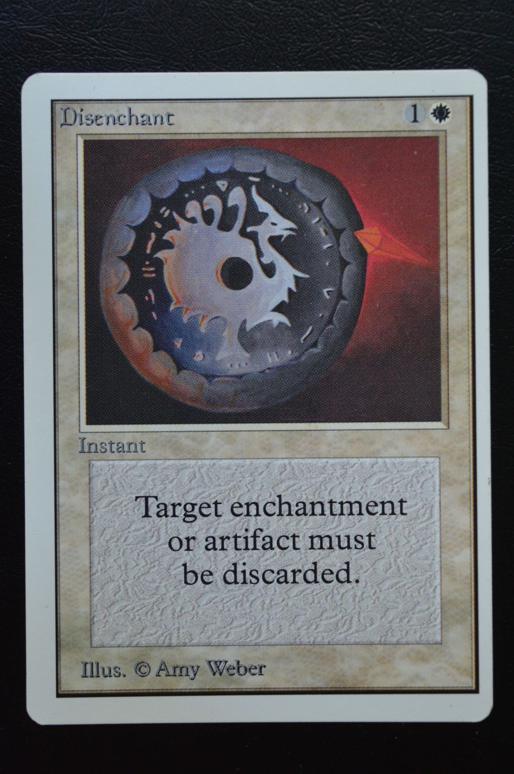 Magic The Gathering MTG DISENCHANT Unlimited Edition LP Lightly Played