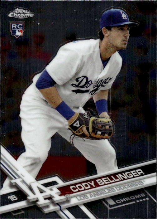 2017 Topps Chrome Cody Bellinger #79 Los Angeles Dodgers 22L