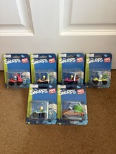 The Smurfs Mini Vehicles and Figures Goldie International New In Packaging X 6