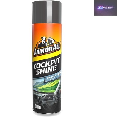 Armor All Cockpit Shine 500ml - Stellt Innenräume wieder her und reinigt sie mit Neuautoduft