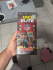 UNO ELITE NFL ! 2025 Core Edition Booster Bundle-Kaleidoscope Cards SEALED