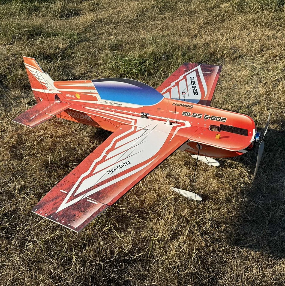 Giles G202 flex foam EPP 875mm Shock-Flyer Shocky Indoor RC-Factory Flugzeug - Bild 4 von 4