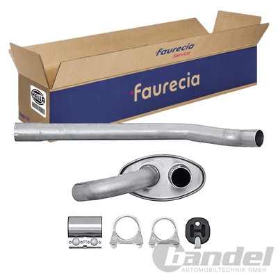 MITTELSCHALLDÄMPFER Easy2Fit MIT ANBAUTEILEN passend für AUDI A4 | 8LC 366