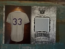 Sports Kings Volume 5 Larry Walker Legends Memorabilia Game Worn Jersey  #LSM-90