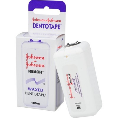 Johnson & Johnson Reach Dentotape Spender, gewachste Zahnseide 100 m