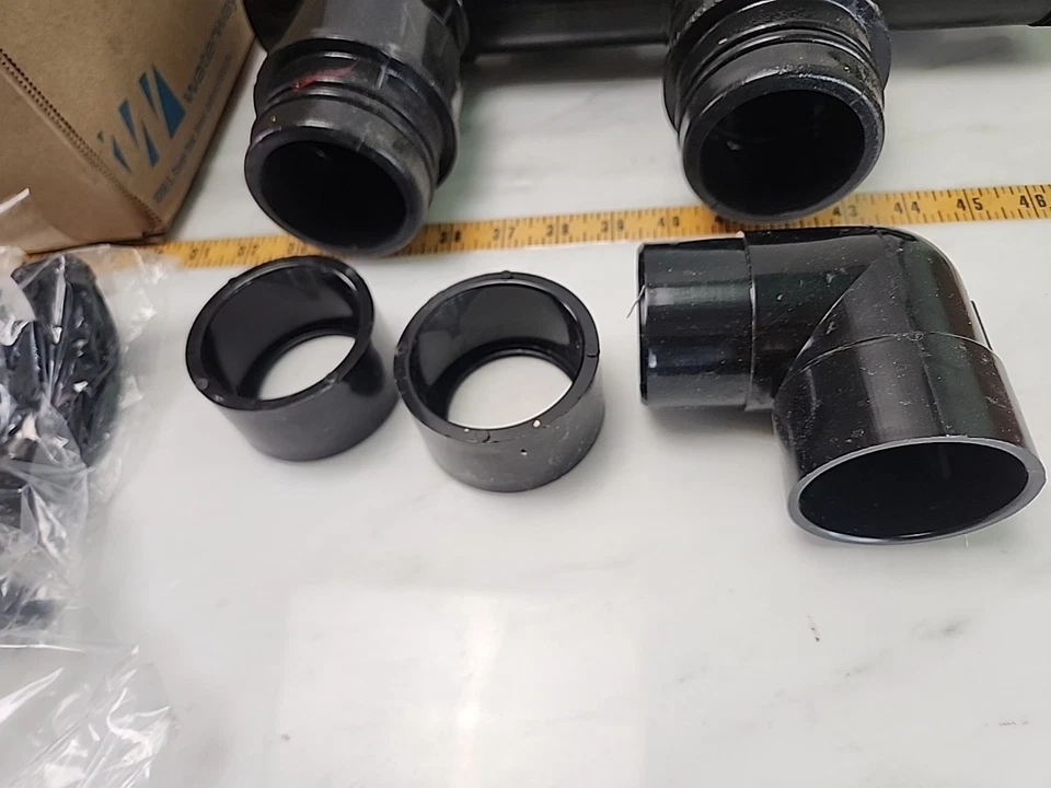 Waterway 600-1500 2 1/2″ Hi-Temp PVC Slide Valve Assembly 2″ and 1 1/2″ reducers - Image 4 of 4