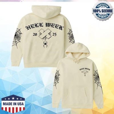 Xplr Merch Store Hell Week 2025 Classic Hoodie White | eBay
