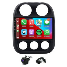 for Jeep Compass 2009 2016 Stereo Wireless Carplay Android Auto Backup Camera