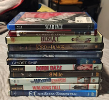 Mixed Movie DVD/HD/Blu-Ray Lot