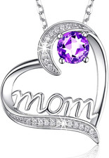 Valentines Day Birthday Gifts for Women 925 Sterling Silver February March Birth