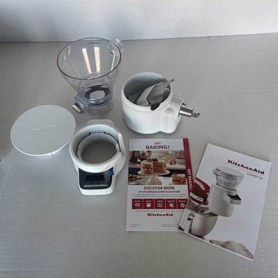 Kitchen Aid NEW Sifter With Scale Stand Mixer Attachment Model KSMSFTA Value 150