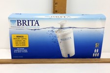 Brita 5 Pack Pitcher Standard Replacement Filters ~ New Sealed *Retail $40.00*