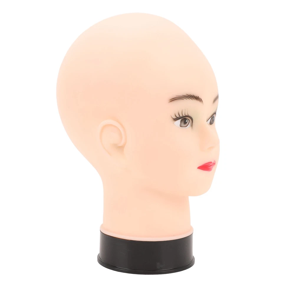 Schaufensterpuppenkopf Kahlköpfiges Kopfmodell PVC -Kunststoff Für Massage- Und - Bild 4 von 4